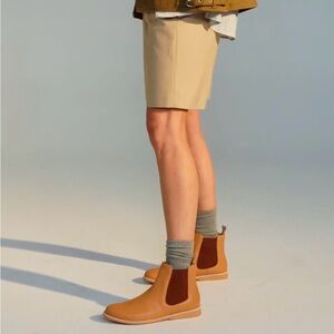 Red Brown Rollie Nation Chelsea ankle boots size 38